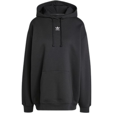 Adidas Essentials Oversized Fleece Hoodie - Black