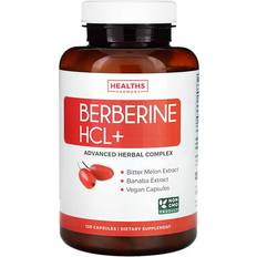 Healths Harmony Berberine HCL + Advanced Herbal Complex 120