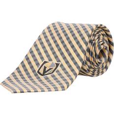 Gold - Men Ties Eagles Wings Vegas Golden Knights Gingham Tie