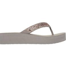 Skechers Thong Flip-Flops Skechers Vinyasa Wild Daisies - Taupe