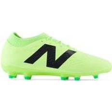 New Balance Green Football Shoes New Balance Tekela Magique FG V4+ - Bleached Lime Glo/Lime Leaf/Black