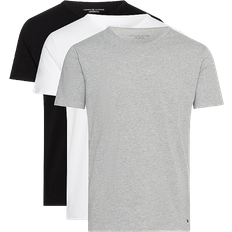 Tommy Hilfiger Premium Essential Stretch T-shirt 3-pack - Black/White/Grey Heather