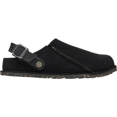 Birkenstock Lutry Premium Suede Leather - Black