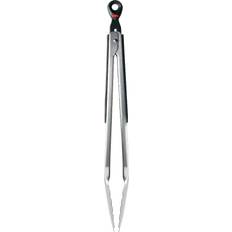 Black Cooking Tongs softworks 12" metal soft Cooking Tong