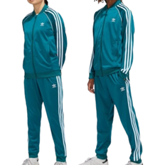 Adidas Kid's Adicolor Sst Track Tracksuit Bottoms - Legacy Teal