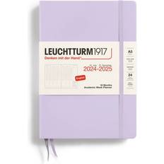 Leuchtturm1917 Week Planner Hard Lilac A5 24/25 18m