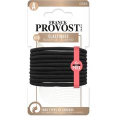 Black Hair Ties Franck Provost runda gummiband