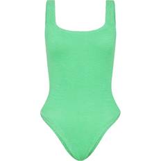 Hunza G Square Neck Swim - Lime