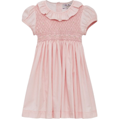 Trotters Willow Rose Hand Smocked Dress - Pink