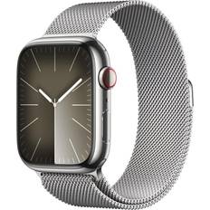 Apple watch series 9 milanese Apple Watch Series 9, Stainless Steel, 45mm, GPS + Cellular, Milanese Loop