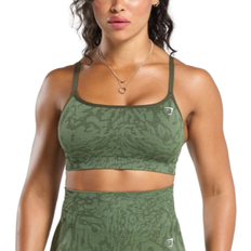 Gymshark Adapt x Whitney Sports Bra - Force Green/Winter Olive