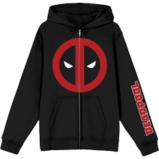 PacSun Marvel Deadpool Mask Logo Hoodie - Black