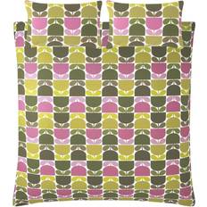 Orla Kiely Multi Block Stem Duvet Cover Green, Pink (200x137cm)