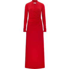 Hobbs Vida Dress - Garnet Red