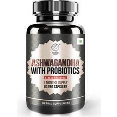 Ashwagandha Gut Health Noble Nature Ashwagandha with Probiotics 60 pcs