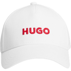 Hugo Boss White Accessories Hugo Boss Twill Logo Cap - White