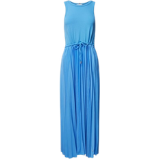 Tommy Hilfiger Sleeveless Pleated Midi Dress - Blue Spell