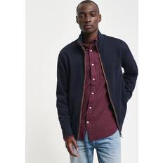 3XL Cardigans GANT Men Sacker Rib Zip Cardigan