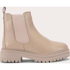 Pink - Women Chelsea Boots Carvela Women's Boots Blush Leather Headway