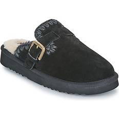 Mou Træsko SUEDE SHEEPSKIN CLOG ESKIMO Sort