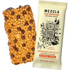 Mezcla Puff Crispy Bar Vegan Gluten Free Peruvian Cocoa Peanut Butter 12 pcs