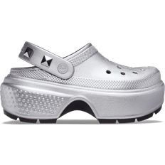 Crocs Stomp Metallic Clog - Silver