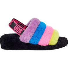 UGG Fluff Yeah - Black/Taffy Pink/Multi