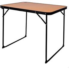 Active Folding Table Camping Bamboo 80 x 67 x 60 cm