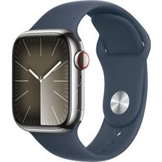 Apple watch series 9 • midnight 41mm Apple Watch Series 9, Stainless Steel, 41mm, GPS + Cellular, Sport Band