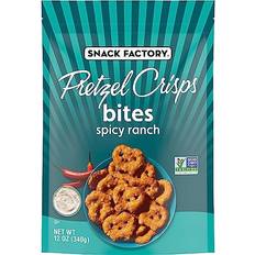 Snack Factory Non-GMO Pretzel Crisps Bites Spicy Ranch