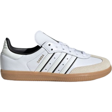 Adidas Junior Samba OG Shoes - Cloud White/Off White/Core Black