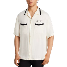 Hugo Boss Embroidered Shirt - Off White