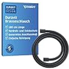 White Shower Hoses Duravit Universal Brauseschlauch 180 cm Schwarz Matt