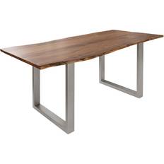 Massivmoebel24 Freeform 3 Ecru Dining Table 100x200cm