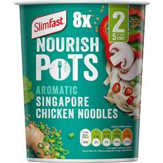 Slimfast Nourish Pot Aromatic Singapore Noodles 60g 8pack