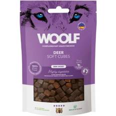 Woolf Deer Soft Cubes Dog Treat 0.1kg