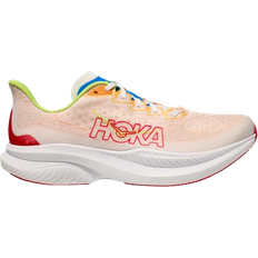 Hoka Mach 6 M - White/Solar Flare