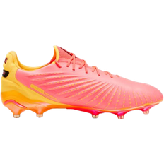 Men - Multicoloured Football Shoes Puma King Ultimate FG/AG M - Sun Stream/Black/Sunset Glow