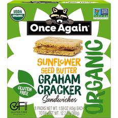 Organic Sunflower Butter Graham Cracker Sandwiches 1.59g 8pcs