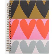 Caroline Gardner A4 Hearts Notebook