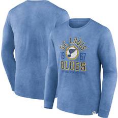 Fanatics St. Louis Blues Heather Keep The Zone Long Sleeve T-Shirt