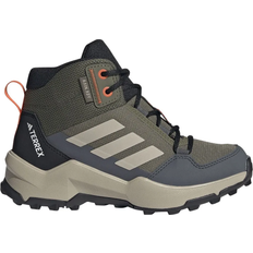 Adidas Kid's Terrex Ax4r Mid Rain.rdy - Olive Strata/Wonder Beige/Semi Impact Orange