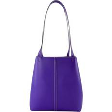 Vanessa Bruno Tote Pm Shopper Bag Leather Blue