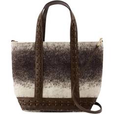 Vanessa Bruno Cabas S Shopper Bag Wool Brown