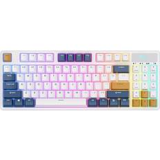 Royal Kludge Keyboards Royal Kludge RK89 RGB Mechanical Keyboard Lemon Switch White