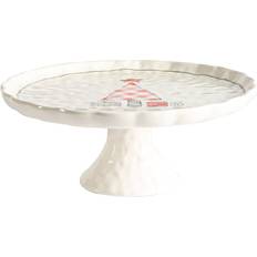 Polished Serving Platters & Trays Nicola Spring Patchwork Christmas Cake Stand