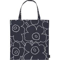 Marimekko Pieni Piirto Unikko bag 44x43 cm Black-white