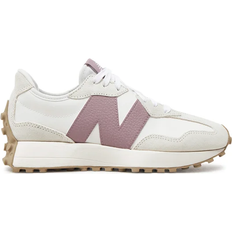 Beige - New Balance 327 - Women Shoes New Balance 327 W - Sea Salt/White Wine