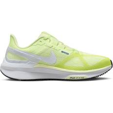 Nike Yellow Running Shoes Nike Structure 25 W - Barely Volt/Cyber/Deep Royal Blue/Football Grey