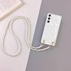 Forluz Crossbody Pearl Lanyard Case for Galaxy A31